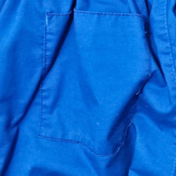 2/$20 WonderWink WonderWORK Royal Blue Scrub Pants Size M Medical Uniform - Picture 4 of 7